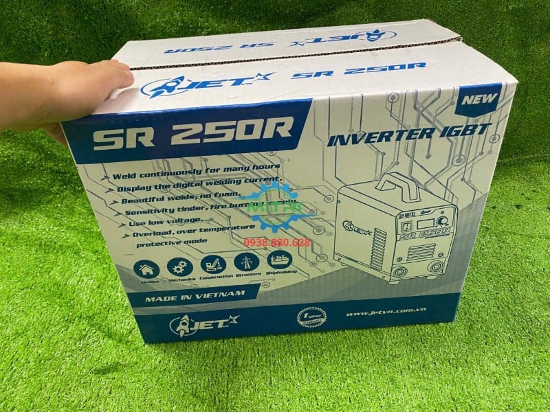 Thùng đựng máy hàn que JET SR250R Thùng đựng máy hàn que JET SR250R