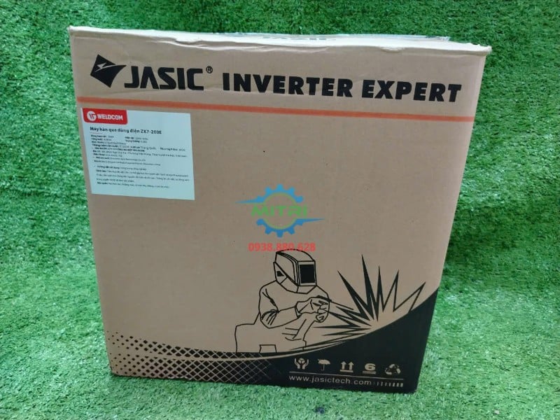 Thùng giấy máy hàn que Jasic ZX7-200E