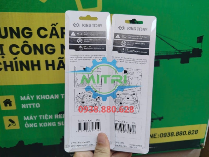 Thước căn lá 20 lá Kingtony 77340-20 chính hãng