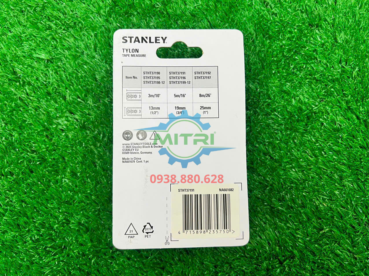 Thước kéo thép Stanley STHT37191 hệ mét inch