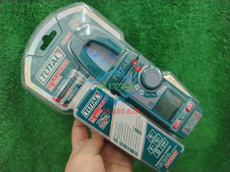 Đồng hồ đo ampe kỹ thuật số Total TMT762001