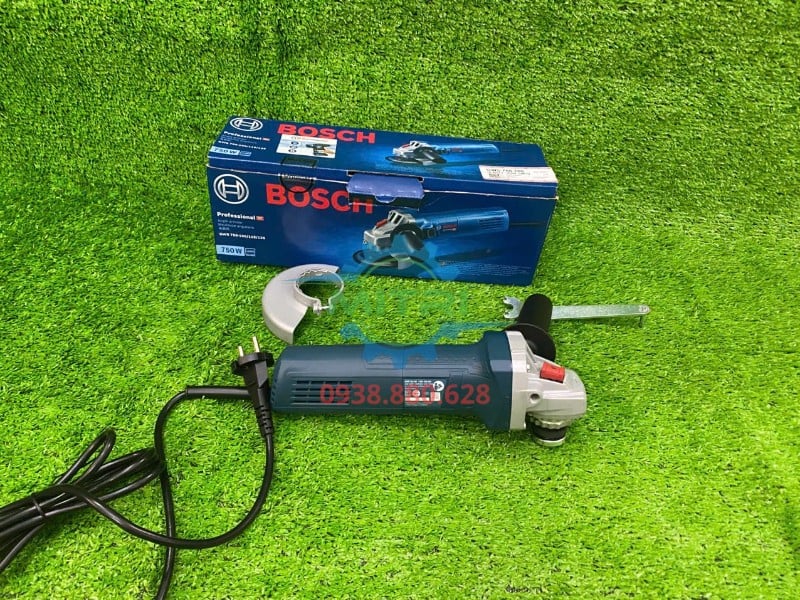 Trọn bộ máy mài góc Bosch GWS 750-100 chính hãng