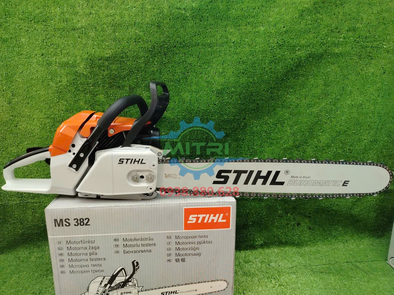 Trọng lượng STIHL MS382 6,6kg cần cân nhắc khi chọn máy cưa xăng công suất lớn