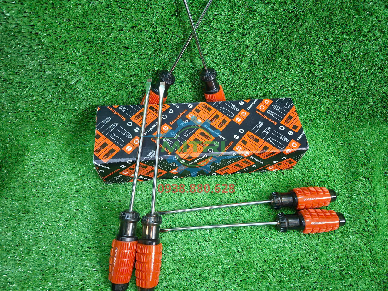 Tua vít gai dẹp Goodman P91 6x200mm 8 inch chính hãng