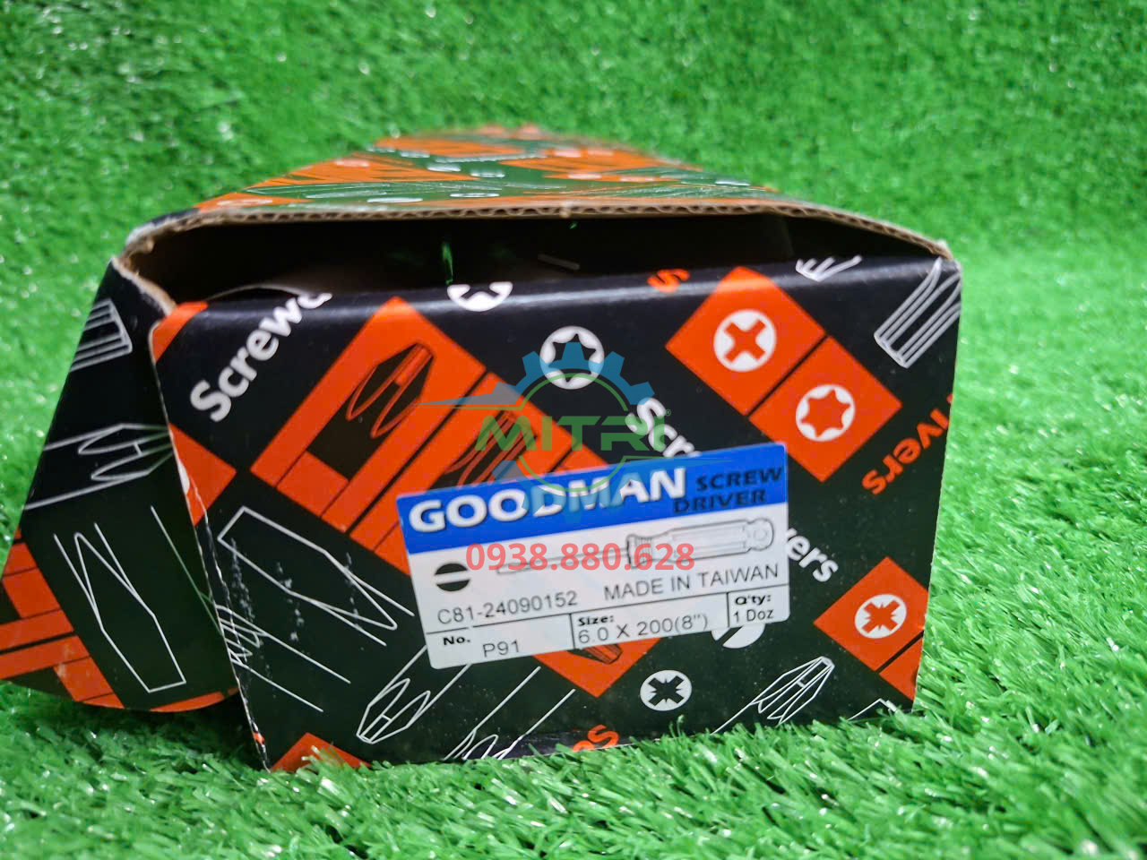 Tua vít gai dẹp Goodman P91 chính hãng tại Minh Triết