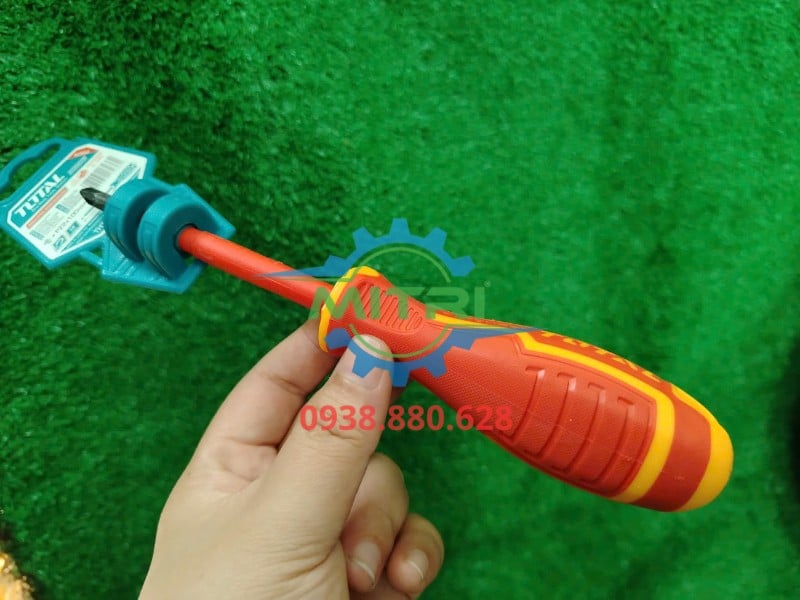 Tuốc nơ vít bake cách điện 1000V Total THTISPZ2100