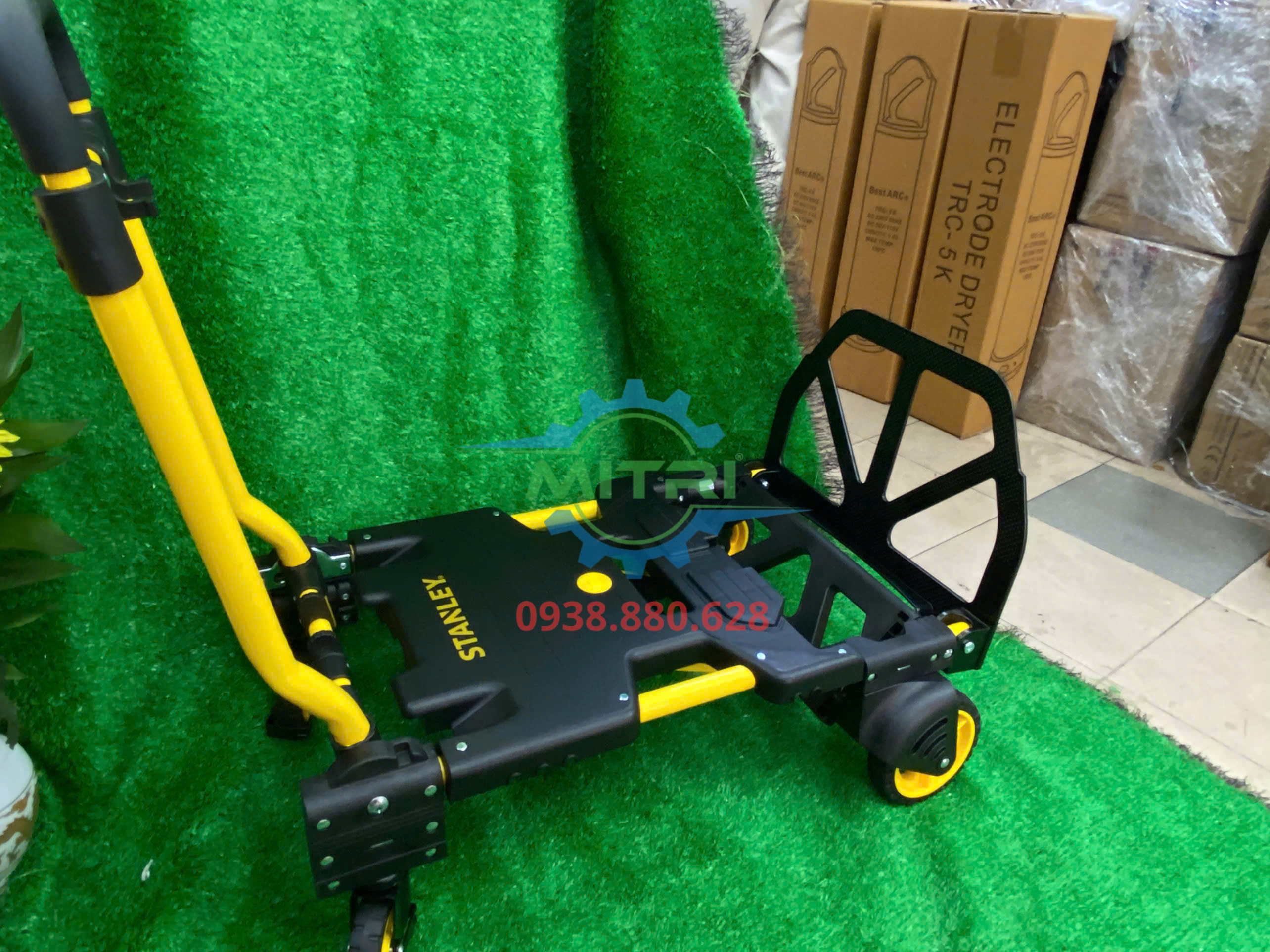 Xe đẩy hàng 4 bánh gấp gọn Stanley FT585