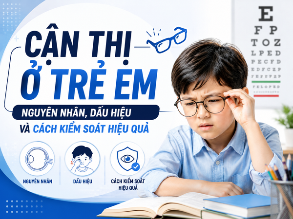 Cận Thị Ở Trẻ Em Nguyên Nhân, Dấu Hiệu Và Cách Kiểm Soát Hiệu Quả