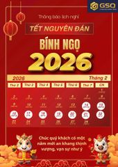 Giày Sỹ Quan Thông Báo Lịch Nghỉ Tết Nguyên Đán Bính Ngọ 2026