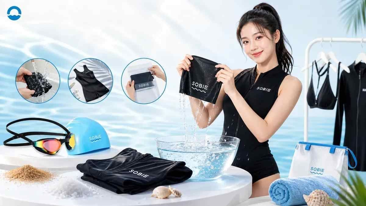 Cách bảo quản đồ bơi cao cấp sau khi đi biển bền đẹp