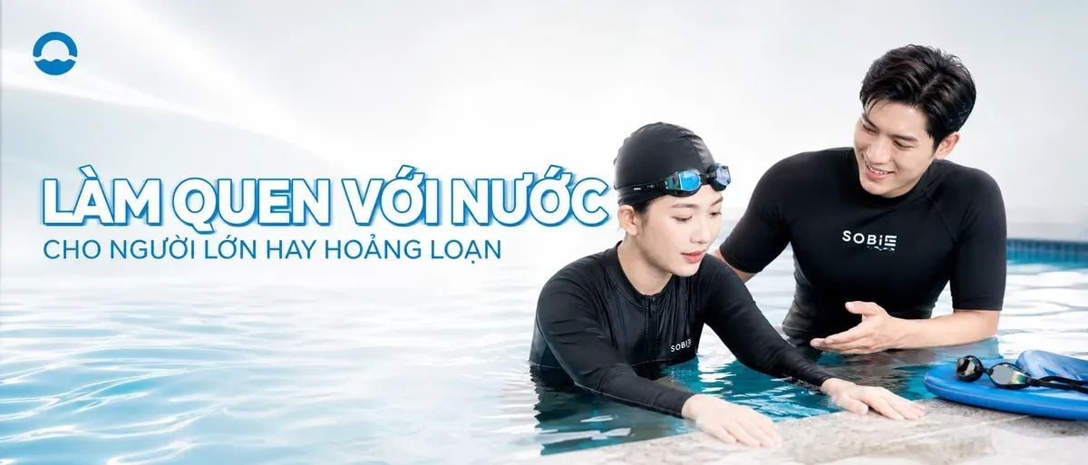 Bài tập làm quen với nước cho người lớn hay hoảng loạn