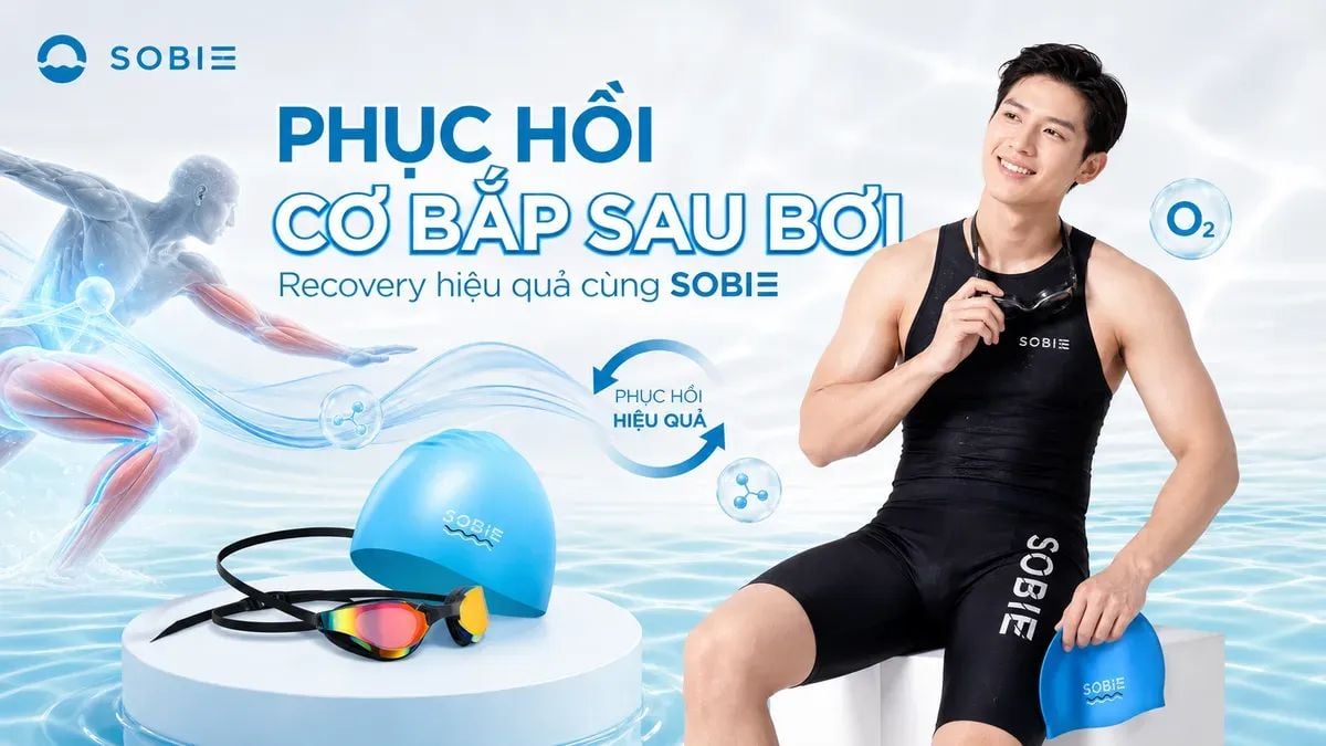 Cơ chế phục hồi cơ bắp sau bơi lội diễn ra thế nào?