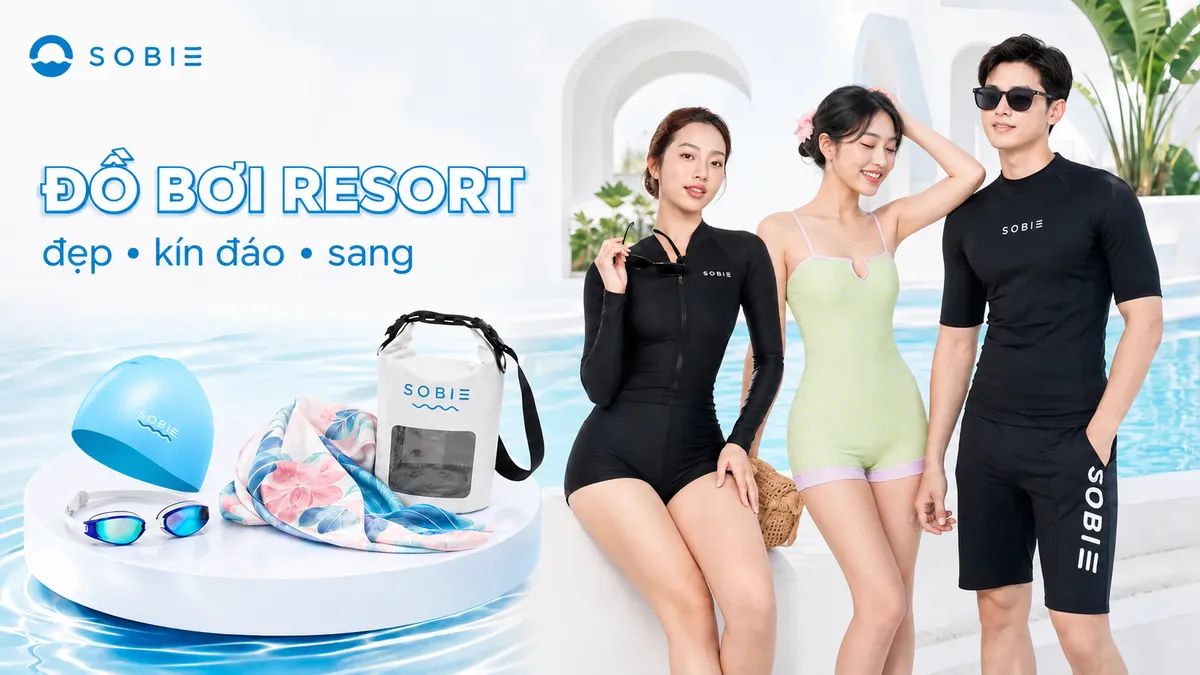 Đồ bơi nào phù hợp khi đi resort nghỉ dưỡng và đẹp
