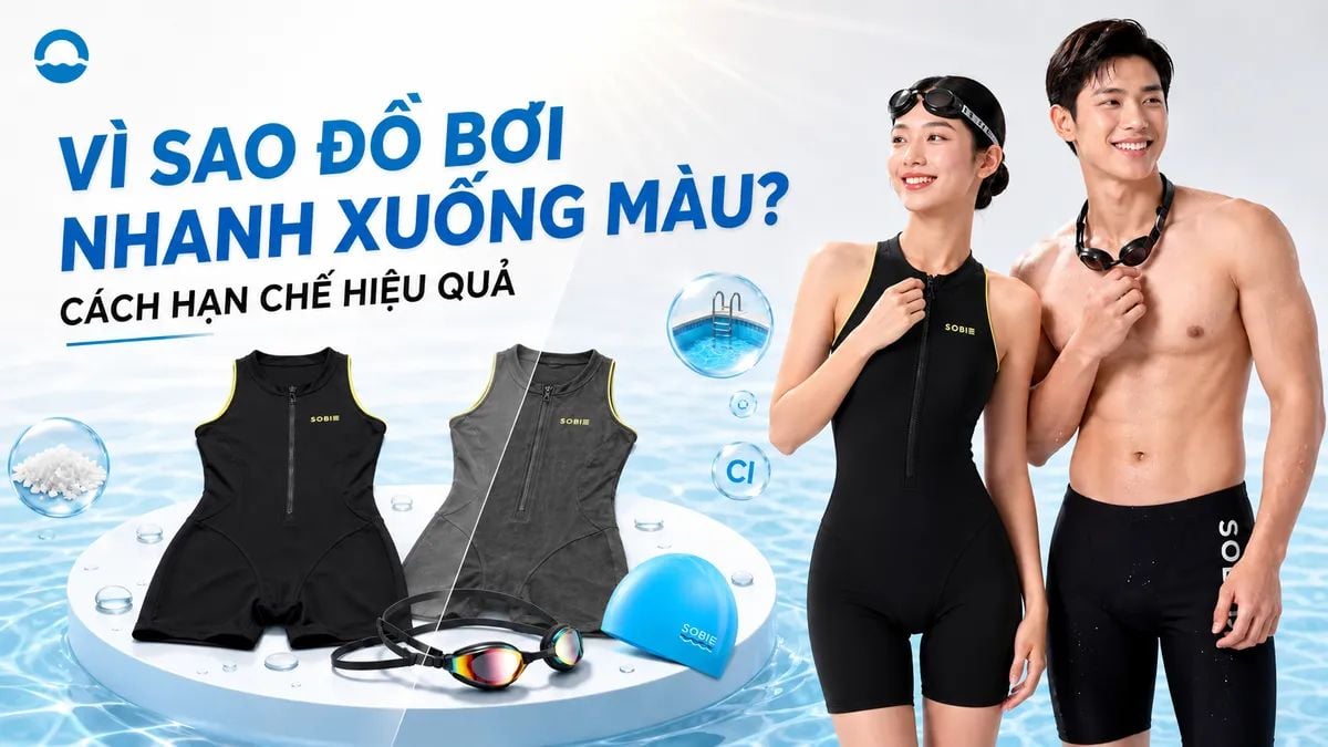 Vì Sao Đồ Bơi Nhanh Xuống Màu Và Cách Hạn Chế Hiệu Quả