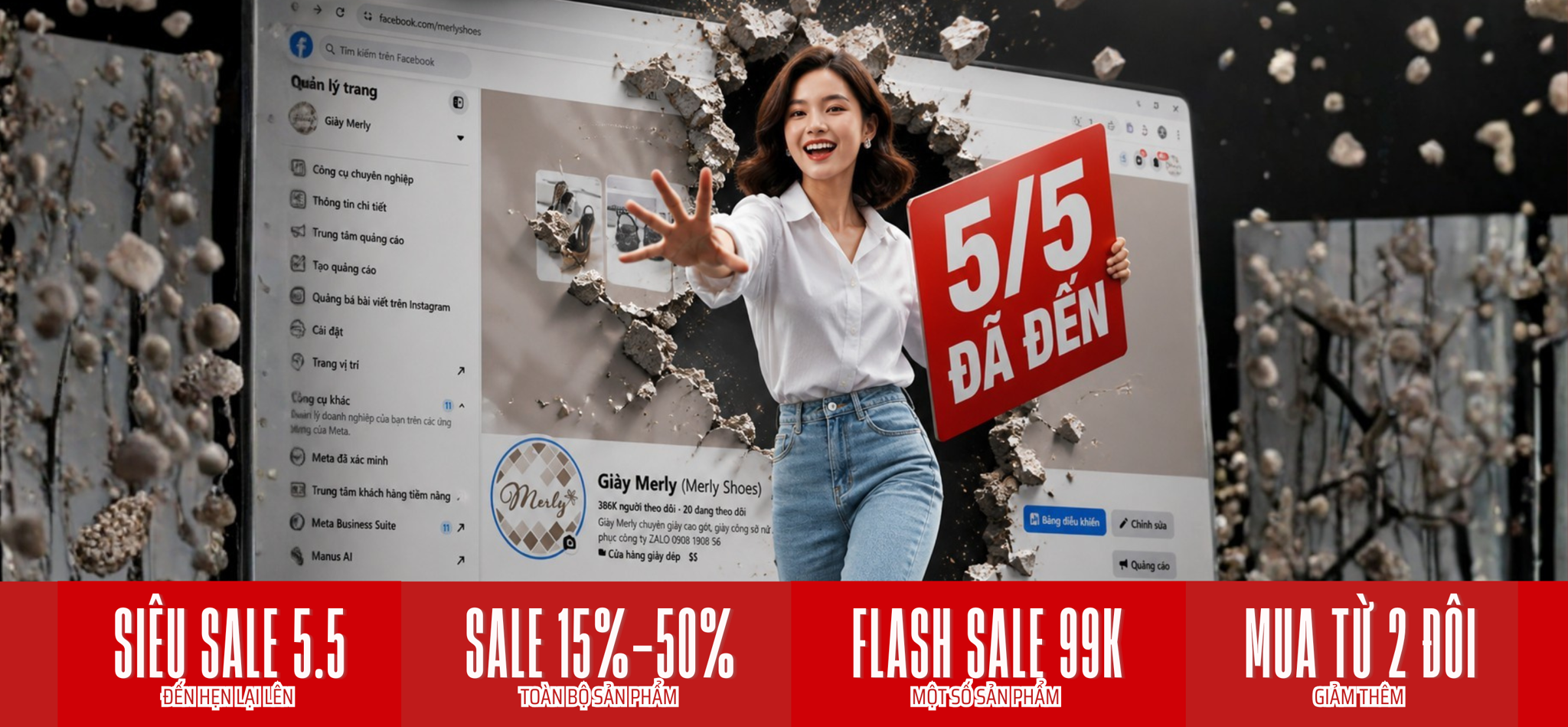 GIÀY SALE GIÁ TỐT - UP TO 50%