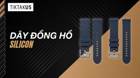 Dây đồng hồ silicon là gì? Ưu nhược điểm, cách chọn và vệ sinh đúng