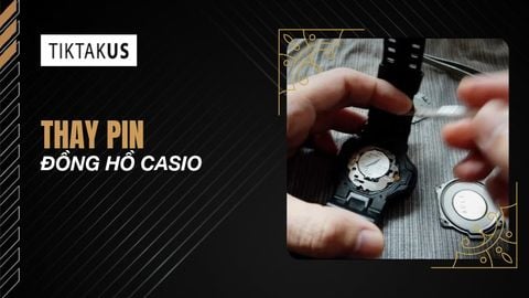 Thay pin đồng hồ Casio: Cách tự thay và chọn loại pin phù hợp