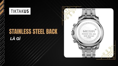Stainless steel back là gì và cách phân biệt chính xác 2026
