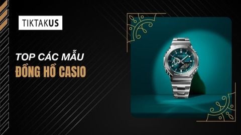 Top 5 mẫu đồng hồ Casio bán chạy tại TiktakUS chính hãng, giá tốt