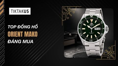 Top các mẫu đồng hồ Orient Mako đáng mua nhất hiện nay