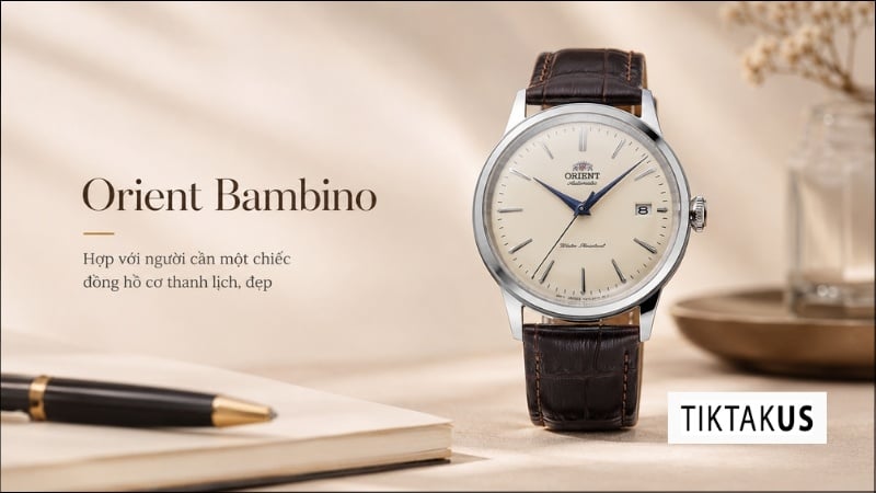 Bambino hợp với người cần một chiếc đồng hồ cơ thanh lịch