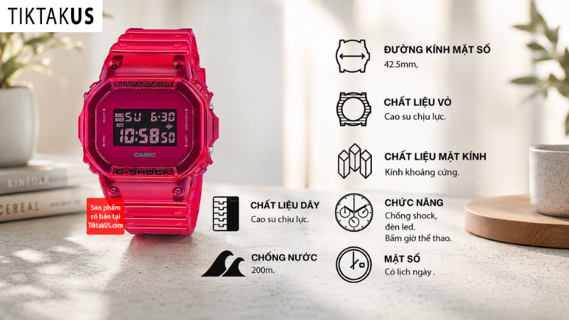Đồng hồ Casio G-Shock DW5600BSB-4