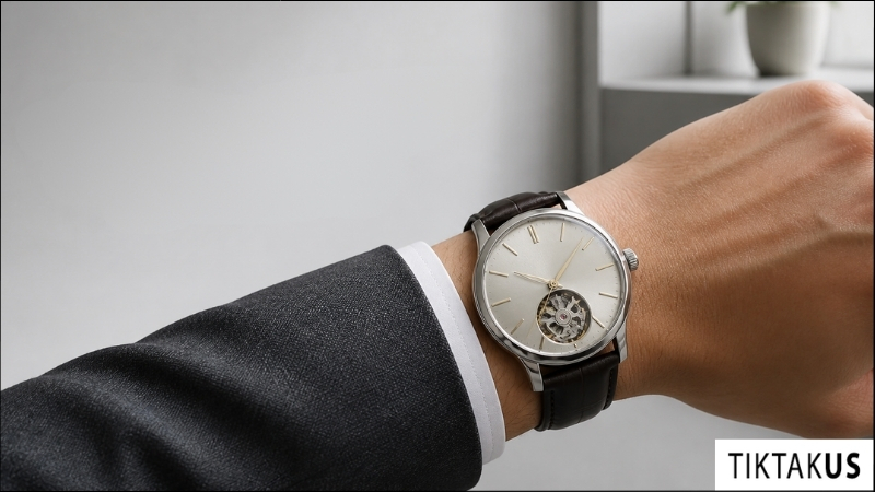 Người mới bắt đầu chuyển từ máy quartz sang trải nghiệm dòng đồng hồ cơ có thể thử kiểu open heart