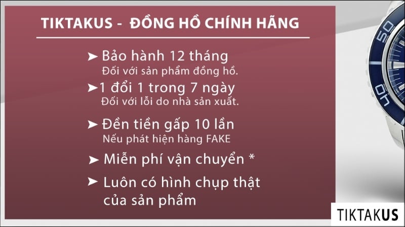 TikTakUS - đồng hồ chính hãng