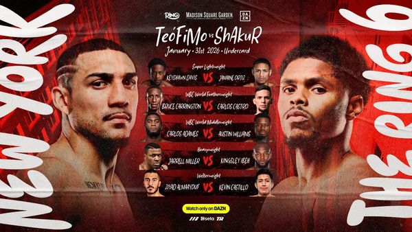 Trực tiếp: Shakur Stevenson vs Teofimo Lopez