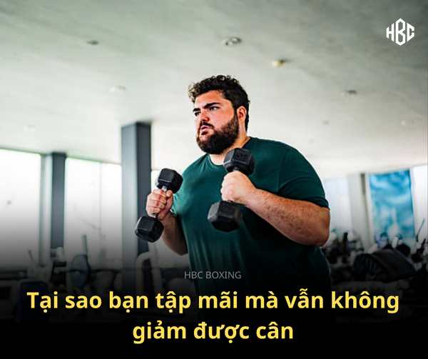 Tại sao bạn tập mãi mà vẫn không giảm được cân?