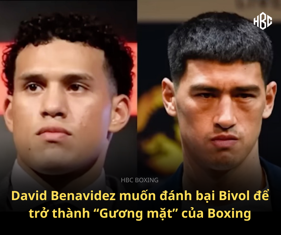 David Benavidez công bố “lộ trình 3 trận chiến” để trở thành gương mặt mới của boxing