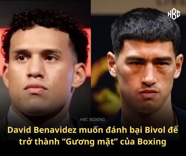 David Benavidez công bố “lộ trình 3 trận chiến” để trở thành gương mặt mới của boxing