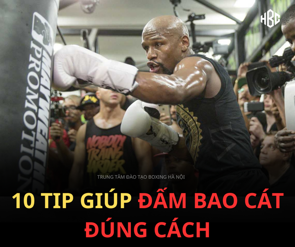 TẬP VỚI BAO CÁT NHƯ THẾ NÀO CHO ĐÚNG?