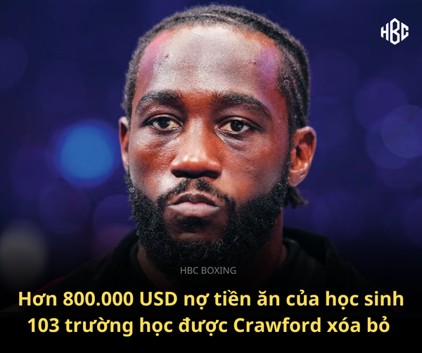 TIN NÓNG: Terence Crawford Gây Chấn Động Thế Giới Khi Xóa Nợ Tiền Ăn Bán Trú Cho Học Sinh
