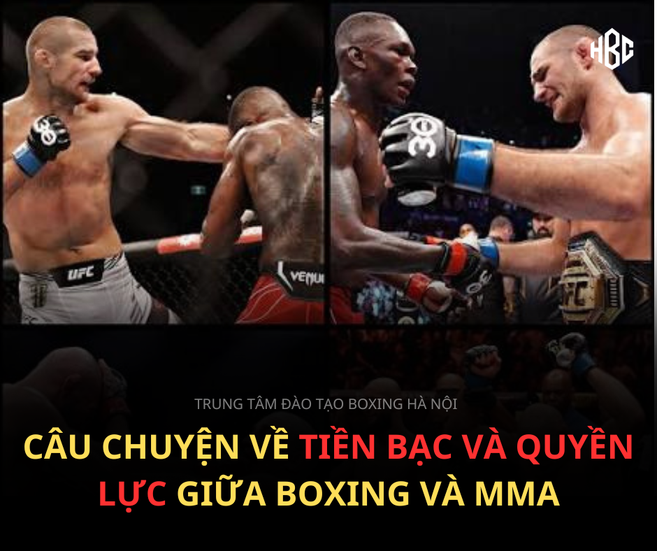 BOXING VÀ MMA - SỰ KHÁC BIỆT GIỮA TIỀN BẠC VÀ QUYỀN LỰC