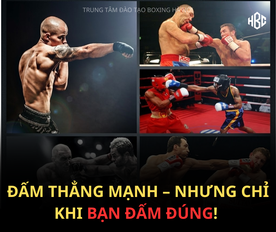 ĐẤM THẲNG ĐÃ QUAN TRỌNG NHƯNG CHƯA CHẮC BẠN ĐÃ LÀM ĐÚNG