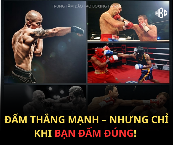 ĐẤM THẲNG ĐÃ QUAN TRỌNG NHƯNG CHƯA CHẮC BẠN ĐÃ LÀM ĐÚNG