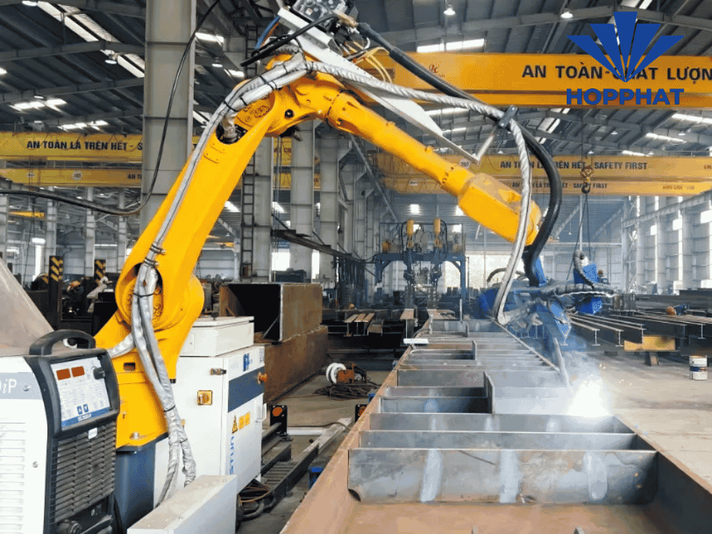 Hệ Robot Hàn Megmeet – Giải Pháp Hàn Tự Động Chính Xác