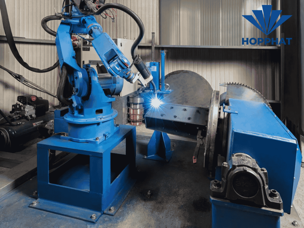 Robot hàn OTC – Sự kết hợp giữa công nghệ Nhật Bản và hiệu năng thực tế