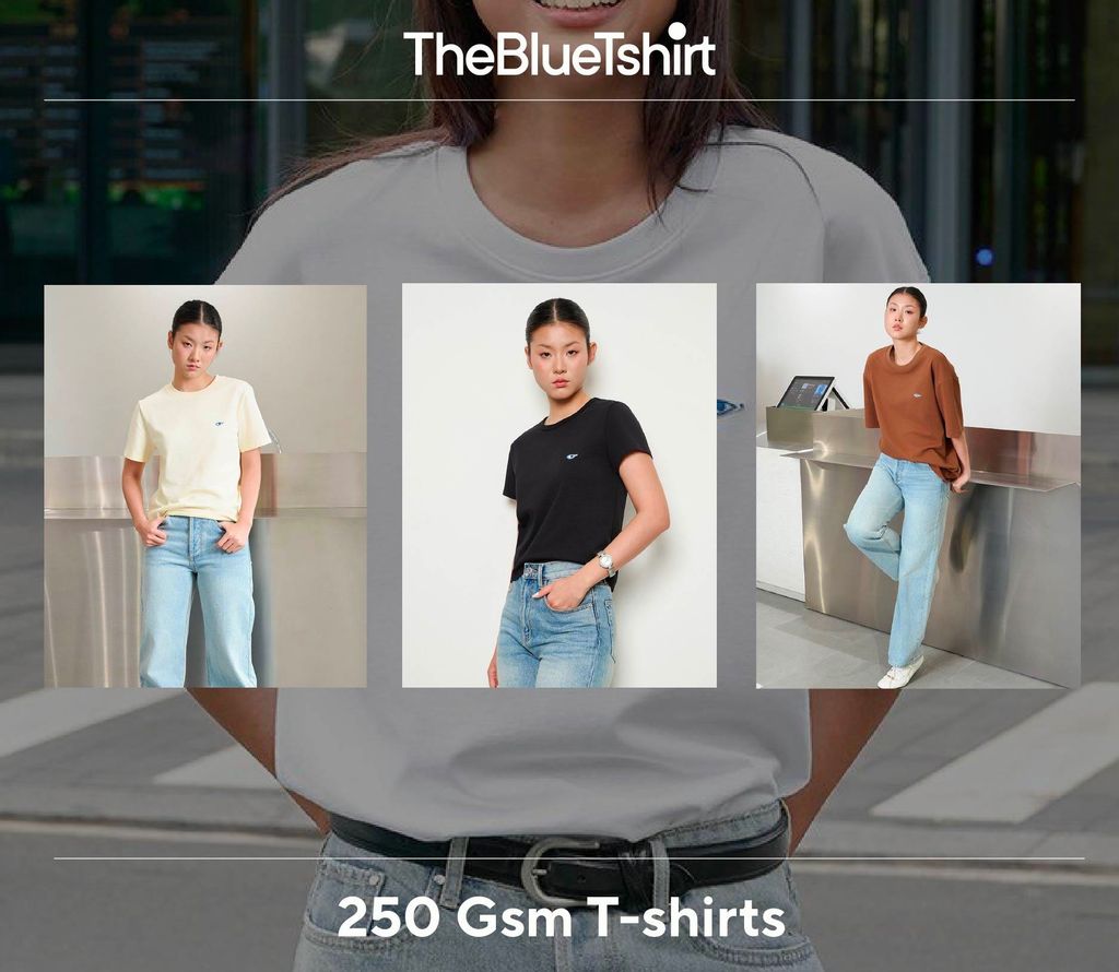 250gsm Collection – Áo thun dày dặn, bền vững và tinh tế