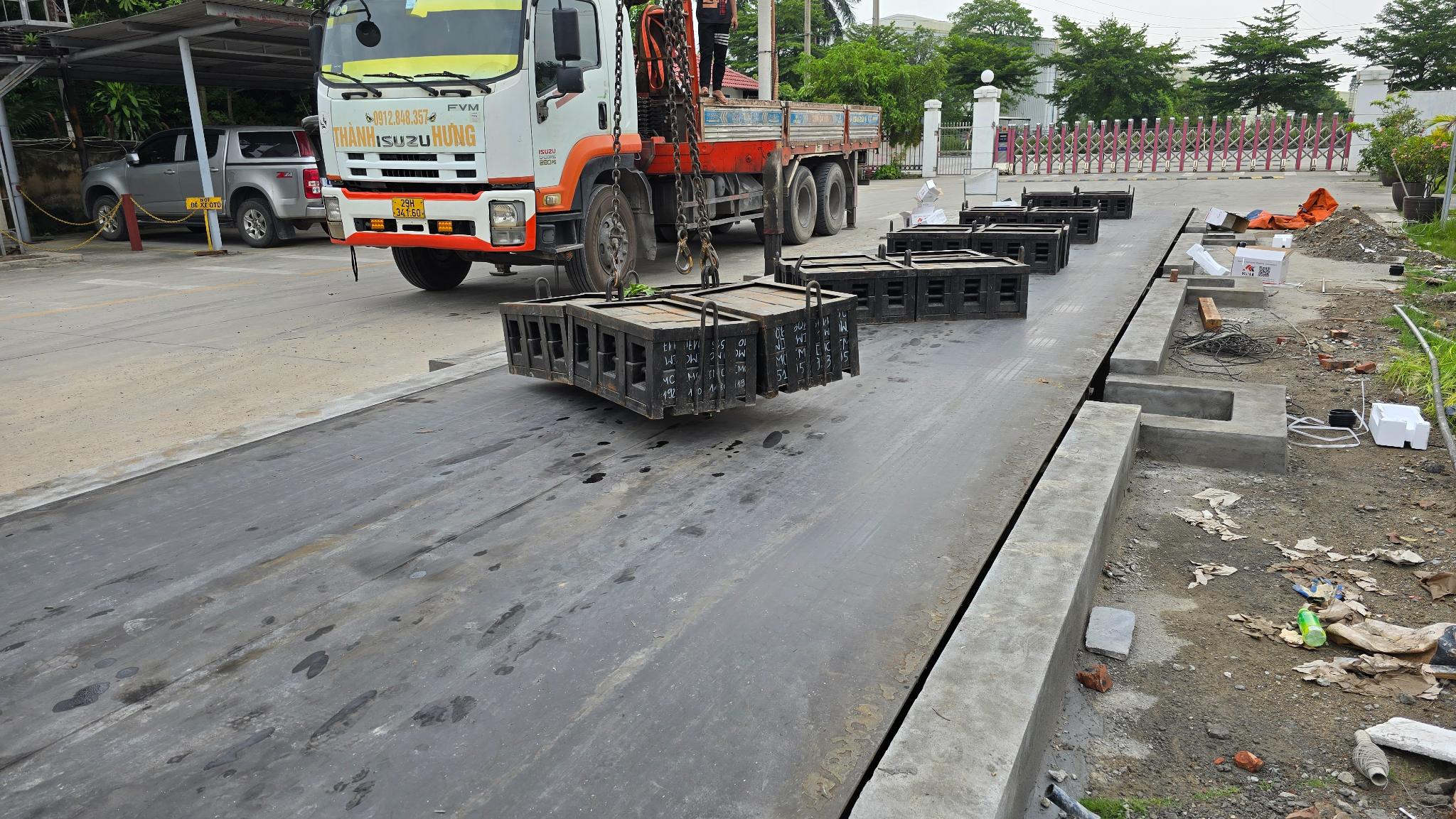 Cân ô tô bị ngập nước - Cách xử lý cân ô tô bị ngập nước