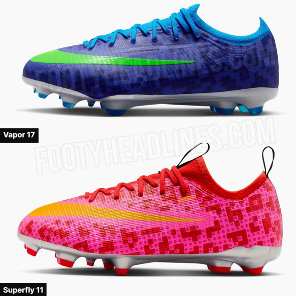 Rò rỉ những hình ảnh của BST Nike x LEGO Mercurial 2026 đặc biệt