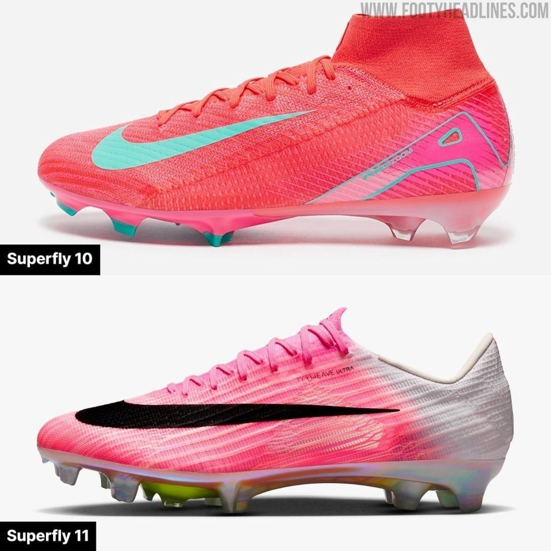 Bước ngoặt cực lớn của dòng giày đá bóng Nike Mercurial Pro