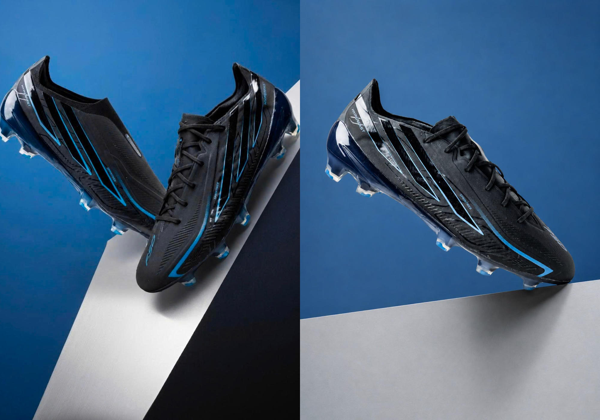 adidas trình làng siêu phẩm F50 Hyperfast 'Black Pack'