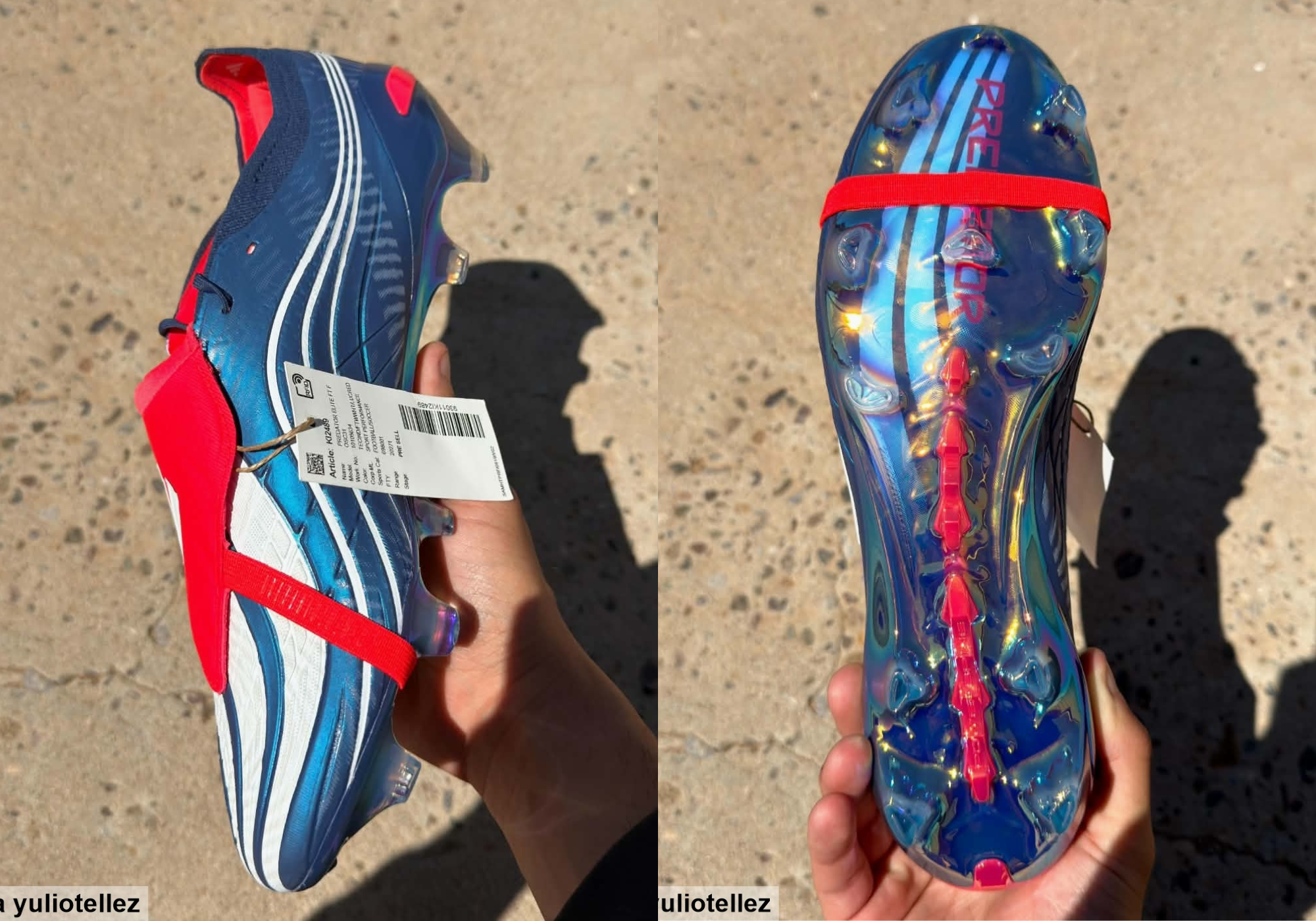 Rò rỉ những hình ảnh mới nhất của adidas Predator 27