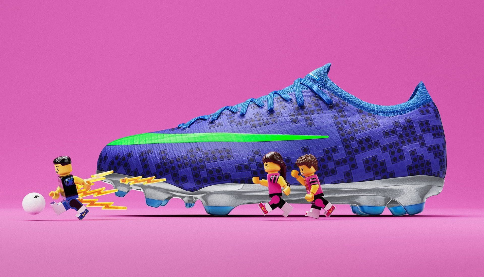BST Nike x LEGO cho trẻ em: Siêu phẩm độc quyền World Cup 2026