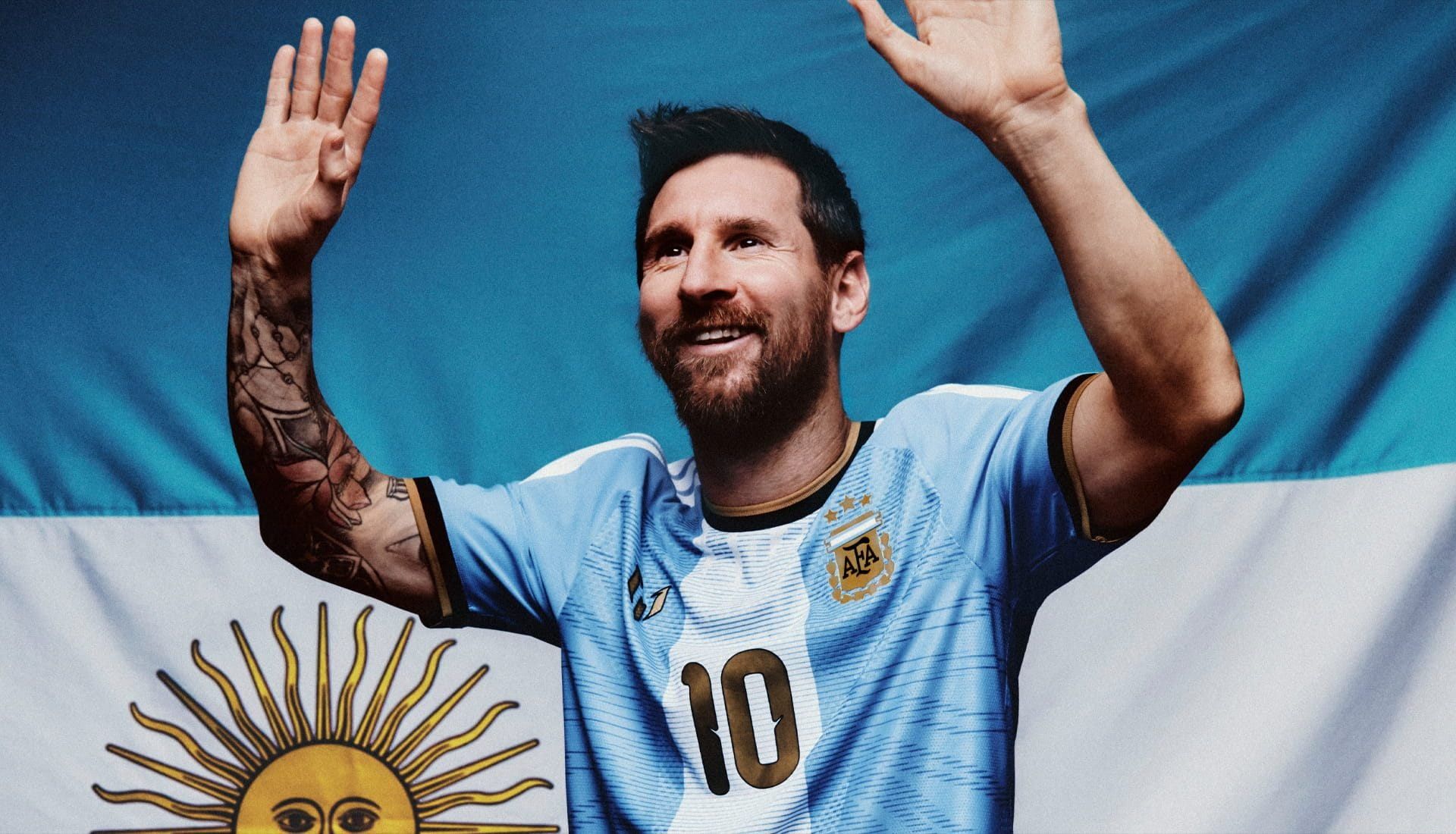 adidas ra mắt áo đấu tri ân sự nghiệp của Messi cùng tuyển Argentina