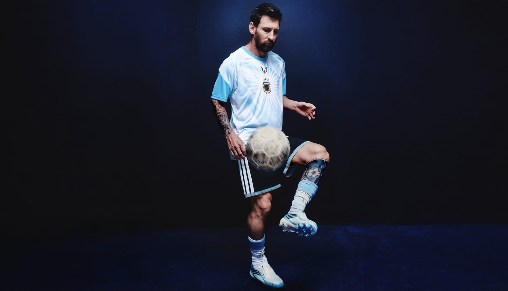 adidas ra mắt áo đấu tri ân sự nghiệp của Messi cùng tuyển Argentina