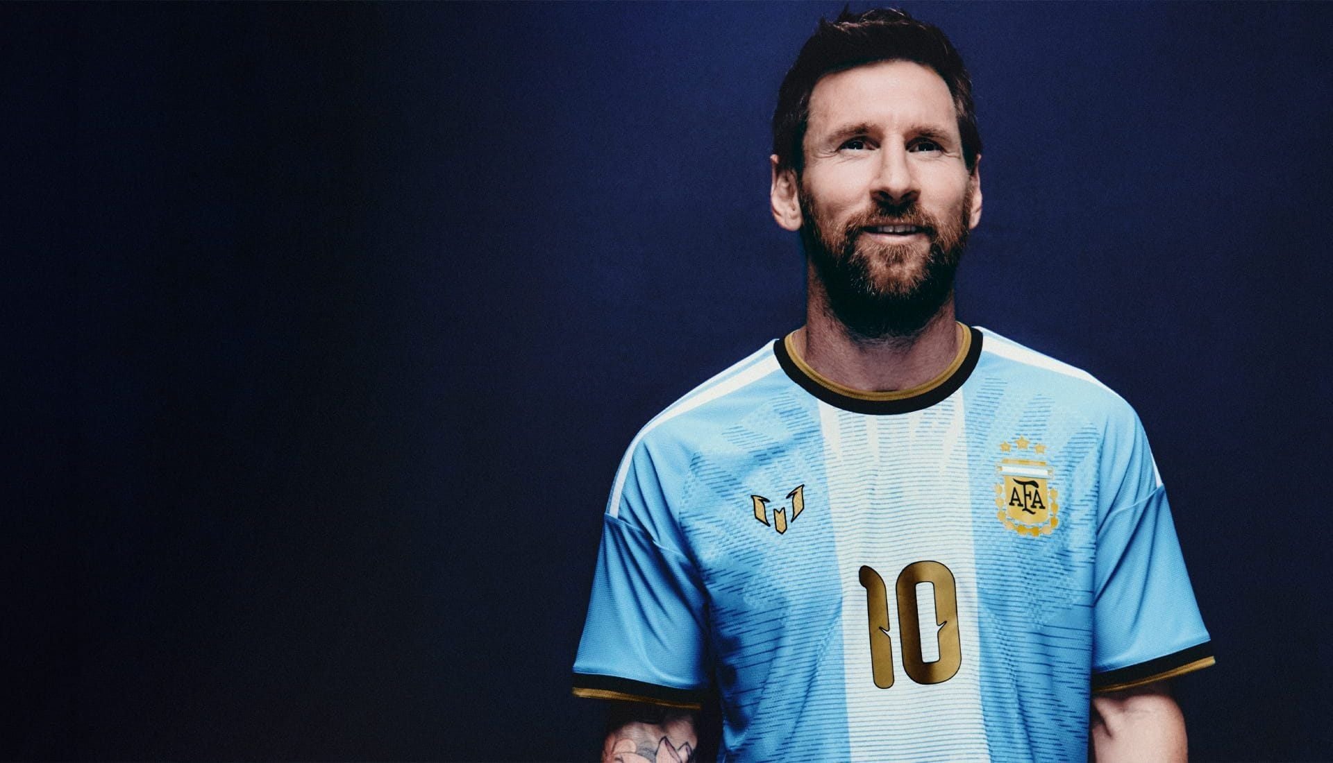adidas ra mắt áo đấu tri ân sự nghiệp của Messi cùng tuyển Argentina