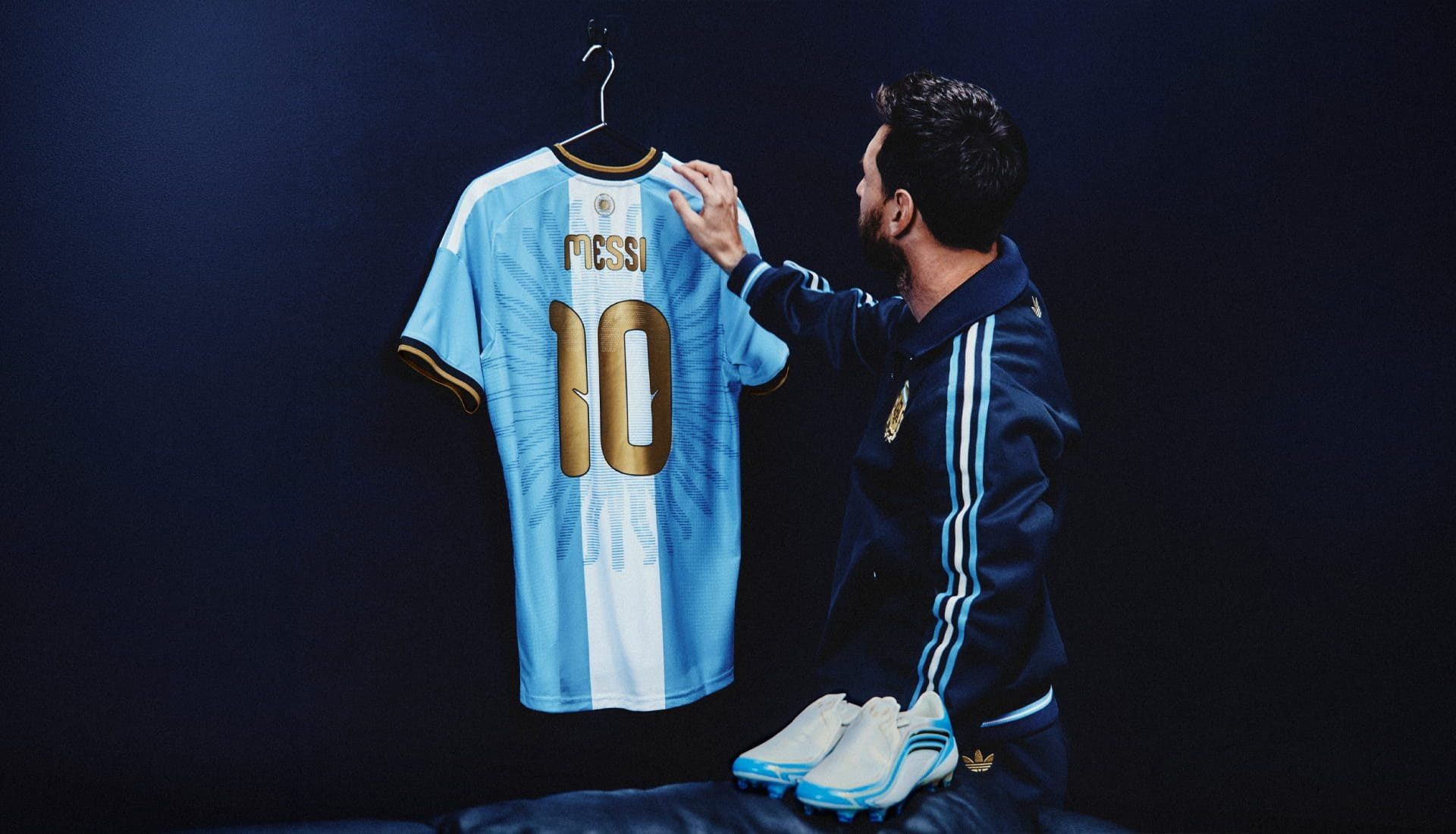 adidas ra mắt áo đấu tri ân sự nghiệp của Messi cùng tuyển Argentina